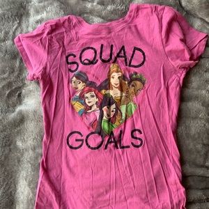 Disney Princess Kids Girls XL Basic Graphic Tee